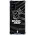 NBA Miami Heat Black Animal Print Galaxy S20 FE Clear Case